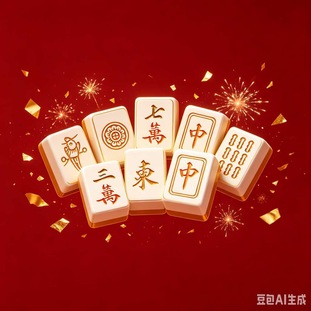 colorful mahjong score chips